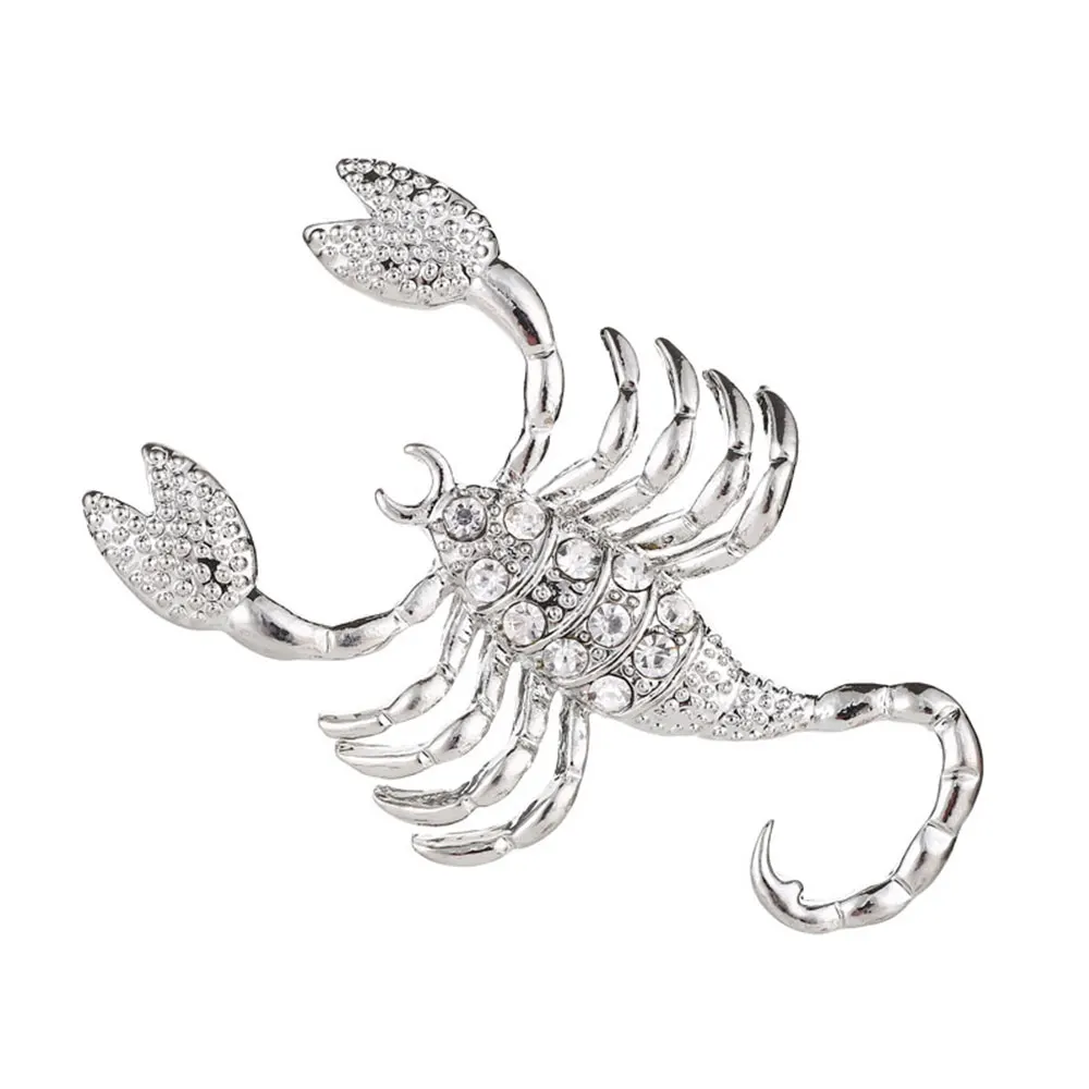 2018 New Tail Can Move Of Insect Scorpion Brooch Metal Inlay Much Colorful Rhinestone Vintage Brooches
2018 New Tail Can Move Of Insect Scorpion Brooch Metal Inlay Much Colorful Rhinestone Vintage Brooches