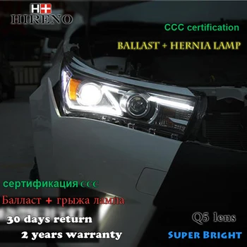 Hireno Headlamp for 2014-2016 Toyota Corolla Headlight Assembly LED DRL Angel Lens Double Beam HID Xenon 2pcs
Hireno Headlamp for 2014-2016 Toyota Corolla Headlight Assembly LED DRL Angel Lens Double Beam HID Xenon 2pcs