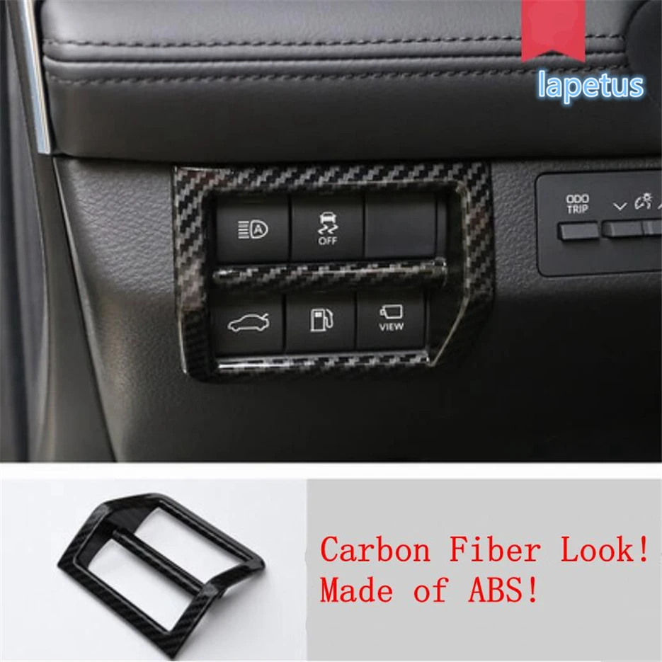 Lapetus Head Lights Lamp Switch Button Decoration Frame Cover Trim ABS Fit For Toyota Avalon 2019 2020 Matte / Carbon Fiber Look
Lapetus Head Lights Lamp Switch Button Decoration Frame Cover Trim ABS Fit For Toyota Avalon 2019 2020 Matte / Carbon Fiber Look
