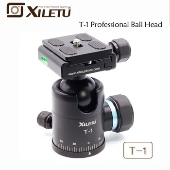 Xiletu T-1 Aluminum Tripod Monopod Ball Head with Quick Release Plate 1/4" Screw For Canon Nikon Sony Fujifilm DSLR
Xiletu T-1 Aluminum Tripod Monopod Ball Head with Quick Release Plate 1/4" Screw For Canon Nikon Sony Fujifilm DSLR