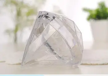 200pcs/lot fedex fast creative style Clear Plastic Diamond Candy Boxes Wedding Favor Box Candy gift box
200pcs/lot fedex fast creative style Clear Plastic Diamond Candy Boxes Wedding Favor Box Candy gift box