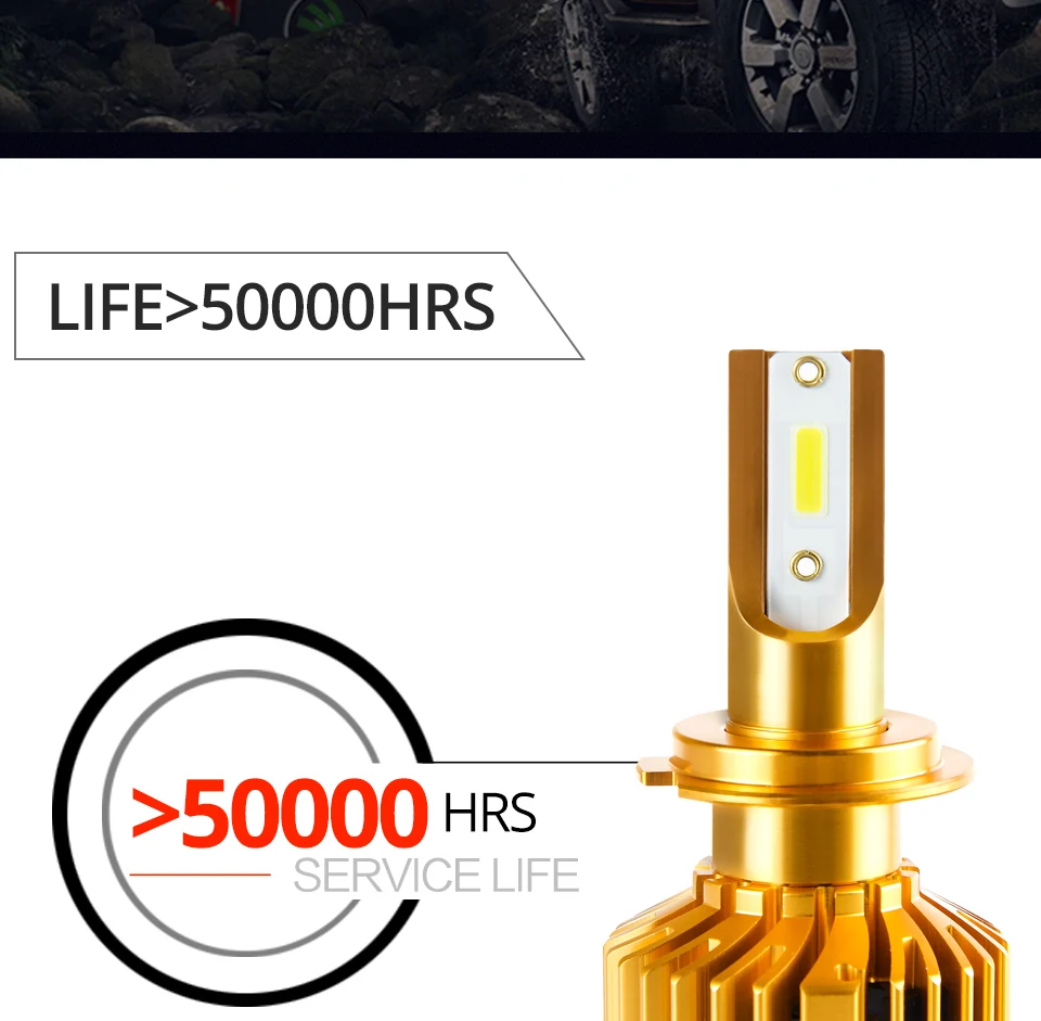 H4 H7 Led Car Headlight Bulbs Mini 12V H1 9005 HB3 9006 Hb4 72W Auto Headlamp 6500K H8 H9 H11 12000Lm Led Ice Light Canbus Bulb (12)