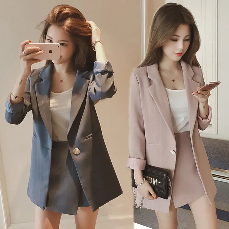 2018 new women's spring Korean wild fashion suit tide ladies small fancy skirt suit jacket three-piece
2018 new women's spring Korean wild fashion suit tide ladies small fancy skirt suit jacket three-piece
