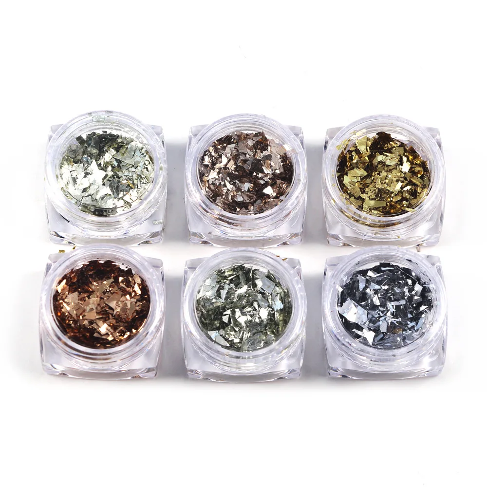 6boxes/set 3D Glitter Nail Art Sequins Irregular Cellophane Paper Flake Slice Abalone Shell Piece Set Nail Art Decoration
6boxes/set 3D Glitter Nail Art Sequins Irregular Cellophane Paper Flake Slice Abalone Shell Piece Set Nail Art Decoration