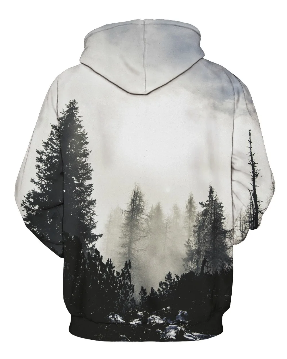 Sudaderas con capucha de bosque 3D (2)