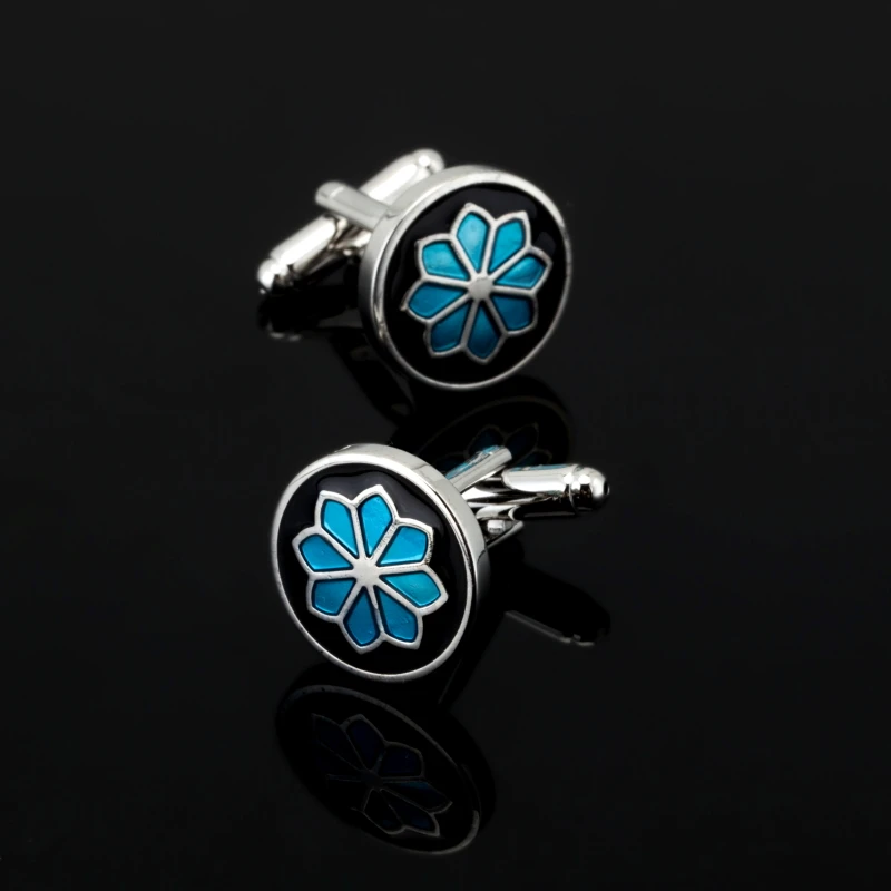 High quality men's fashion boutique gifts brand Cufflinks Jewelry Blue Flower cufflinks, 3 pairs of wholesale sales
High quality men's fashion boutique gifts brand Cufflinks Jewelry Blue Flower cufflinks, 3 pairs of wholesale sales