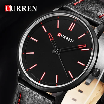 CURREN Brand Luxury Genuine leather Casual Sport Watch Men Urltra Thin Case Fashion Male Watches Quartz-Watch Relogio Masculino
CURREN Brand Luxury Genuine leather Casual Sport Watch Men Urltra Thin Case Fashion Male Watches Quartz-Watch Relogio Masculino