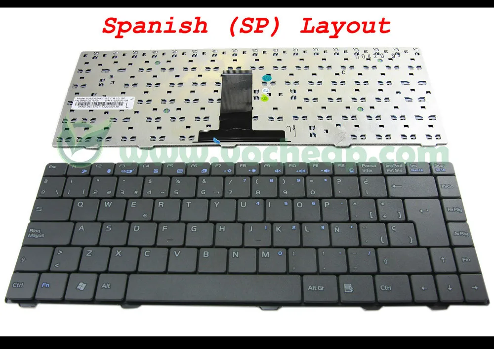 New Notebook Laptop keyboard Positivo SIM4000 Philco phn14 Intelbras FOR Asus F80 Black Spanish SP Version - V092362AK7
New Notebook Laptop keyboard Positivo SIM4000 Philco phn14 Intelbras FOR Asus F80 Black Spanish SP Version - V092362AK7