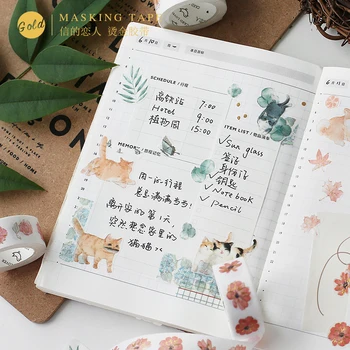 Plush 1Pcs\DIY Cute Creative Fun Vintage Decorative tape Album Diary Calendar Scrapbook Student Stationery Office Supplies
Plush 1Pcs\DIY Cute Creative Fun Vintage Decorative tape Album Diary Calendar Scrapbook Student Stationery Office Supplies