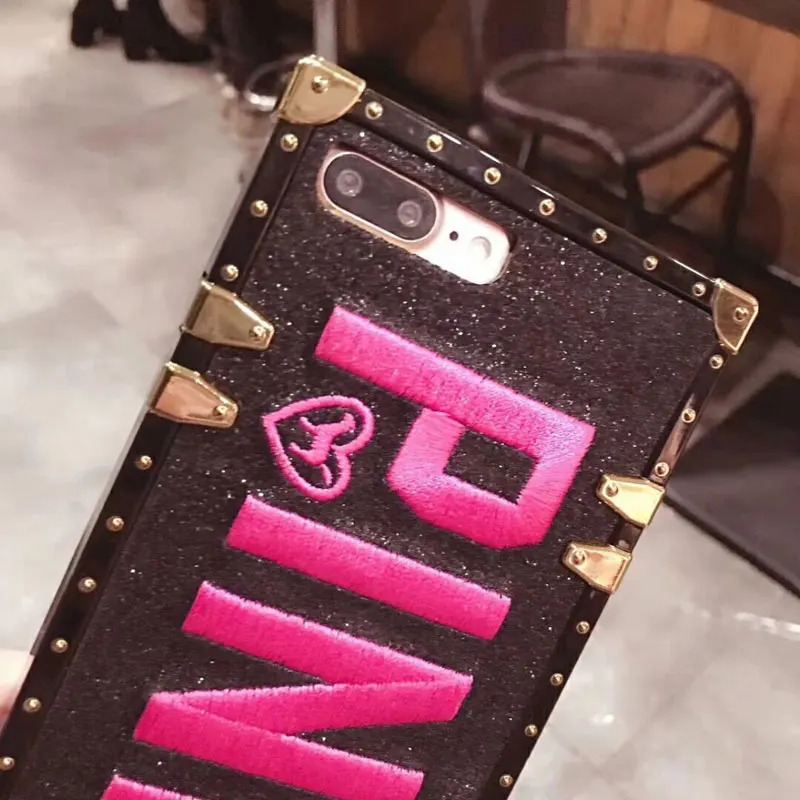 funda for iphone 6 6s 7 8 plus x case cover cute luxury (15)