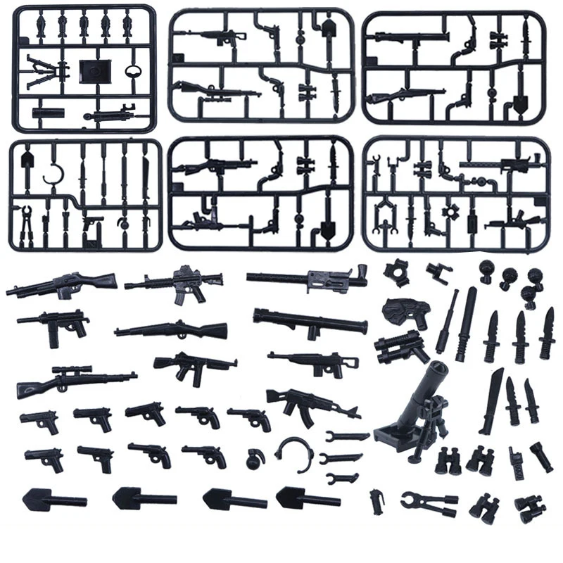 DIY Third Party Military Figure Weapon Building Blocks Brick Kits 98K Gun Mortar Model For Kids Compatible with Legoingly Toys
DIY Third Party Military Figure Weapon Building Blocks Brick Kits 98K Gun Mortar Model For Kids Compatible with Legoingly Toys
