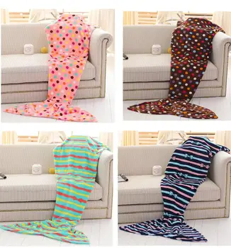free shipping Mermaid tail blanket air conditioning blanket sofa blanket Gift nap blanket New Arrival Soft plush sleeping bag 
free shipping Mermaid tail blanket air conditioning blanket sofa blanket Gift nap blanket New Arrival Soft plush sleeping bag