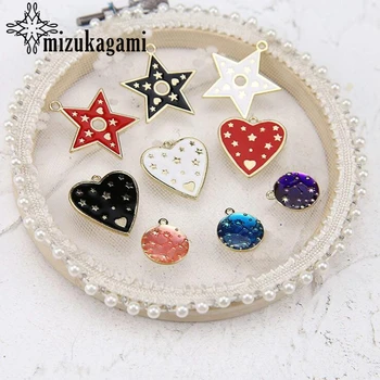 Alloy Drop Oil Pentagon Love Constellation Space 10pcs/lot For DIY Fashion Drop Earrings Jewelry Making Accessories
Alloy Drop Oil Pentagon Love Constellation Space 10pcs/lot For DIY Fashion Drop Earrings Jewelry Making Accessories