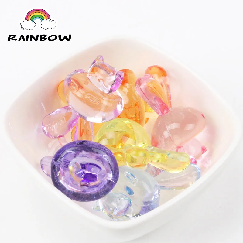 Cute Multicolour Crystal Cartoon Rabbit Love Acrylic Charm Spacer Pendant Fit Decoration Jewelry Making 39x25mm 5PCs
Cute Multicolour Crystal Cartoon Rabbit Love Acrylic Charm Spacer Pendant Fit Decoration Jewelry Making 39x25mm 5PCs