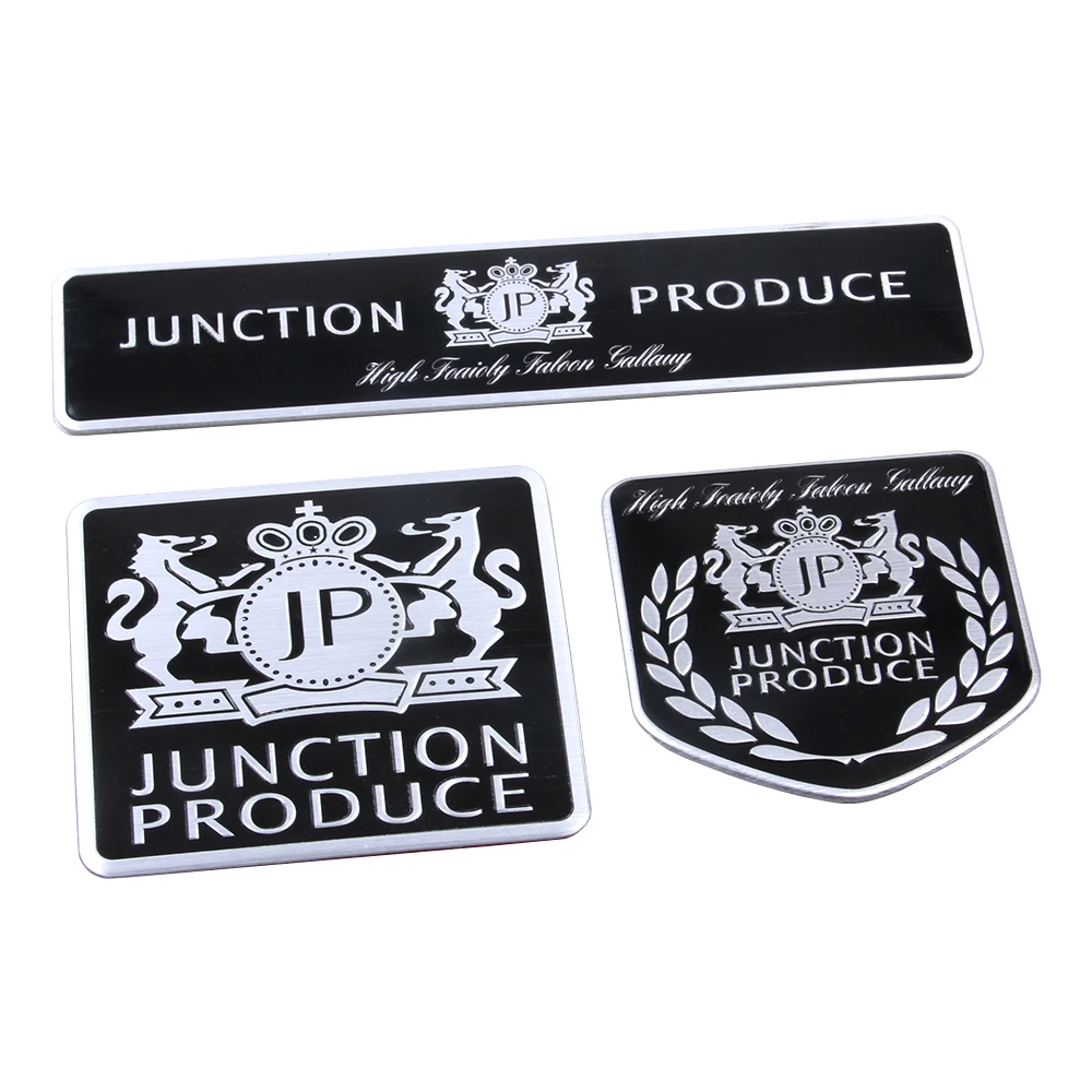 VIP JP Junction Produce Logo Black Thin Aluminum Drawing Car Styling Emblem car Stickers Badge for VIP Car Long Square / Shield
VIP JP Junction Produce Logo Black Thin Aluminum Drawing Car Styling Emblem car Stickers Badge for VIP Car Long Square / Shield