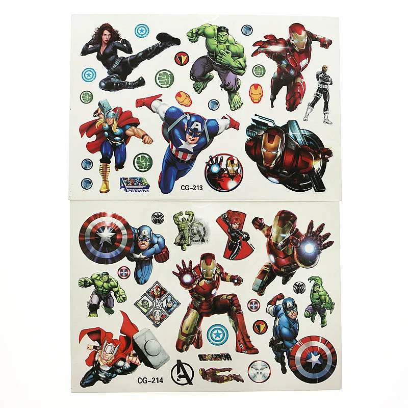 2018 Sale Lc-881 /hot Children's Temporary Body Art Tattoos Fake Batman Spider/hulk/ Superman Cartoon Tattoo Sticker For Kids
2018 Sale Lc-881 /hot Children's Temporary Body Art Tattoos Fake Batman Spider/hulk/ Superman Cartoon Tattoo Sticker For Kids