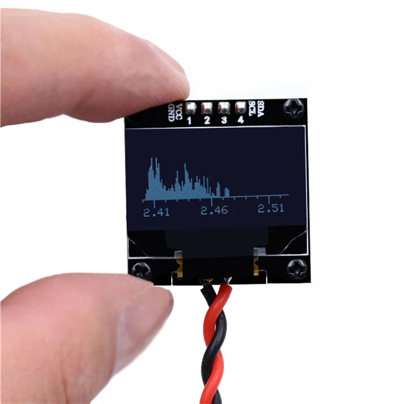 New Portable Pocket Handheld Spectrum Analyzer High Sensitivity 2.4G Band OLED Display Tester Meter
New Portable Pocket Handheld Spectrum Analyzer High Sensitivity 2.4G Band OLED Display Tester Meter