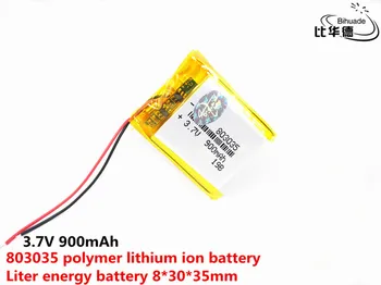3.7V lithium polymer battery 803035 900MAH Rechargeable Li-ion Cell With PCB For Toy GPS MP3 MP4 MP5 Mini Fan Bluetooth Speaker
3.7V lithium polymer battery 803035 900MAH Rechargeable Li-ion Cell With PCB For Toy GPS MP3 MP4 MP5 Mini Fan Bluetooth Speaker
