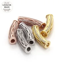 3mm Inner size Long Hollow Crystal Beads CZ Micro Pave Bending Rhinestone Tube Beads Connector for DIY Jewelry F3194
3mm Inner size Long Hollow Crystal Beads CZ Micro Pave Bending Rhinestone Tube Beads Connector for DIY Jewelry F3194