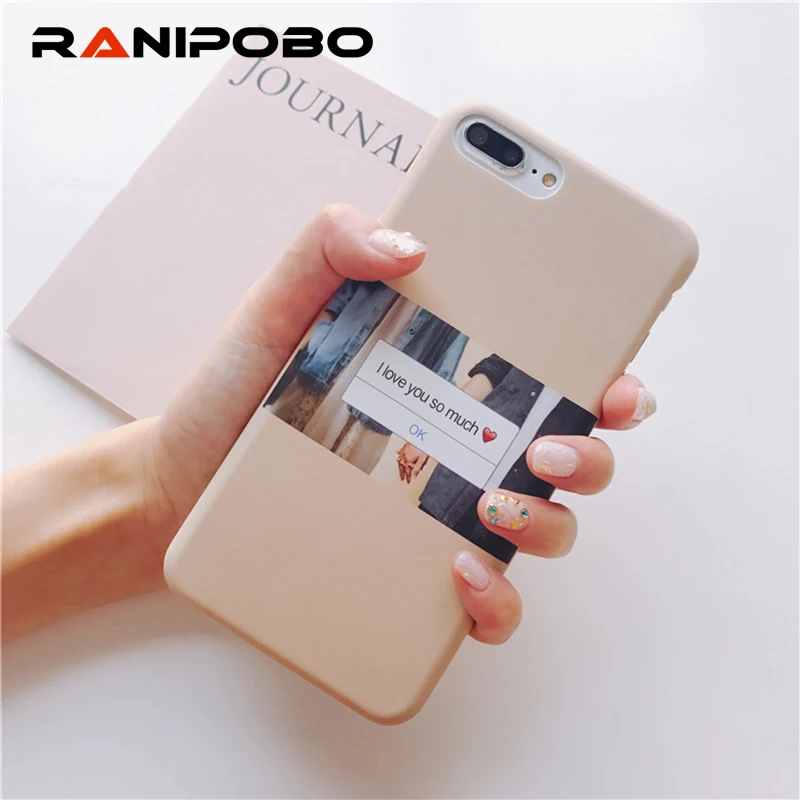 Love Couples Painting phone Cases For iphone 6 6s 6plus 7 8 plus Romantic Letters hard Plastic case back cover
Love Couples Painting phone Cases For iphone 6 6s 6plus 7 8 plus Romantic Letters hard Plastic case back cover