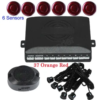 Car Parking Sensor Auto Reverse Backup Radar Detector System 6 Sensors 44 colors for option buzzer sound alert high quality
Car Parking Sensor Auto Reverse Backup Radar Detector System 6 Sensors 44 colors for option buzzer sound alert high quality