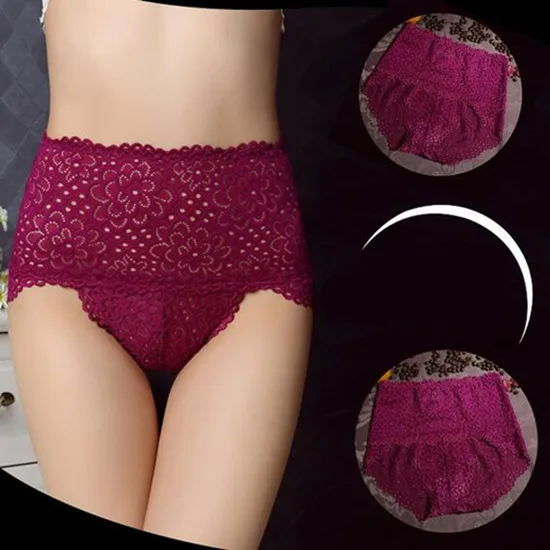 Women Panties Sexy Lace Underwear Woman High Waist Panties Mesh Floral Lingerie Female Fashion Briefs Comfort Underpants
Women Panties Sexy Lace Underwear Woman High Waist Panties Mesh Floral Lingerie Female Fashion Briefs Comfort Underpants