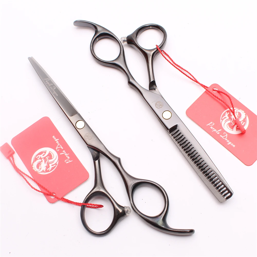Z1005 6.0" 17.5cm Japan Steel Black Hairdressing Shears Cutting Thinning Scissors Styling Tools Professional Human Hair Scissors
Z1005 6.0" 17.5cm Japan Steel Black Hairdressing Shears Cutting Thinning Scissors Styling Tools Professional Human Hair Scissors