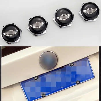 4PCS New Car Stickers License Plate Bolts Screws For BMW MINI Models Exterior Metal Alloy Car Accessory Black
4PCS New Car Stickers License Plate Bolts Screws For BMW MINI Models Exterior Metal Alloy Car Accessory Black