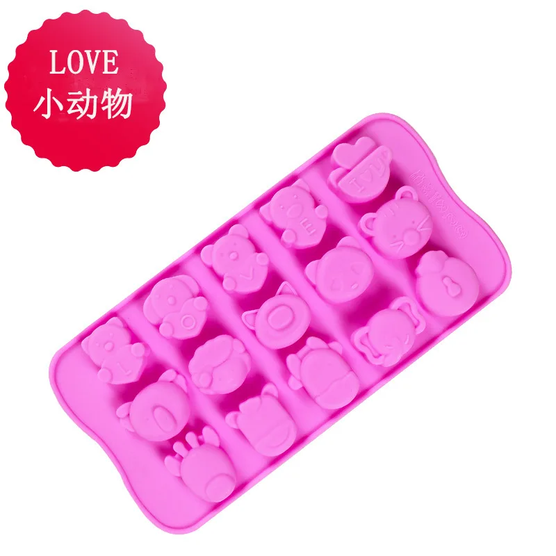 15 Even love small animal diy baking tool silicone chocolate mold handmade soap mold pudding fondant molds
15 Even love small animal diy baking tool silicone chocolate mold handmade soap mold pudding fondant molds