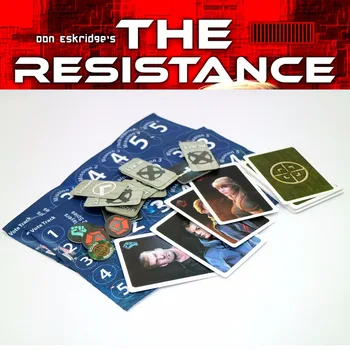 The Resistance (TheDystopianUniverse) English card board game related to Coup Game
The Resistance (TheDystopianUniverse) English card board game related to Coup Game