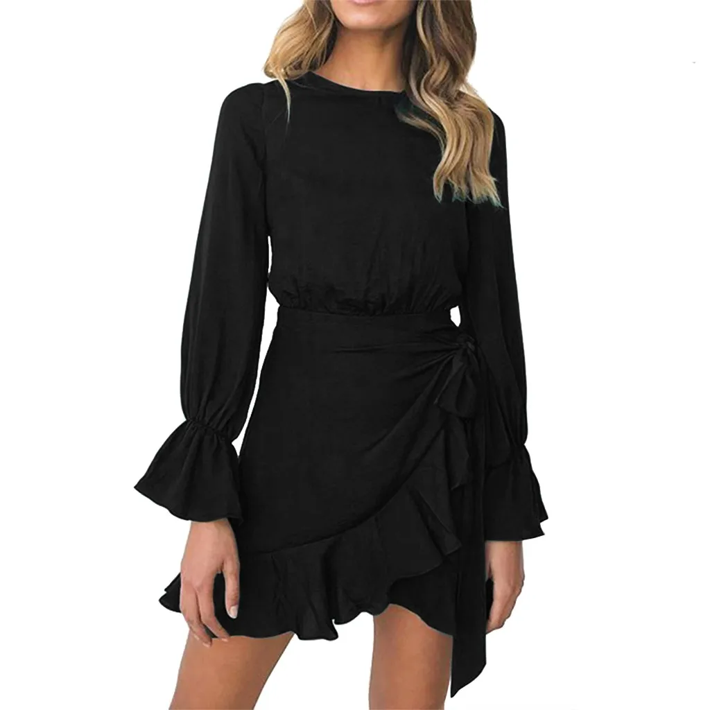 JAYCOSIN Women Summer Dress O-neck Long Sleeved Chiffon Mini Dress Women Autumn Sexy Ladies Loose Dress Sundress Vestido 19JUL19
JAYCOSIN Women Summer Dress O-neck Long Sleeved Chiffon Mini Dress Women Autumn Sexy Ladies Loose Dress Sundress Vestido 19JUL19