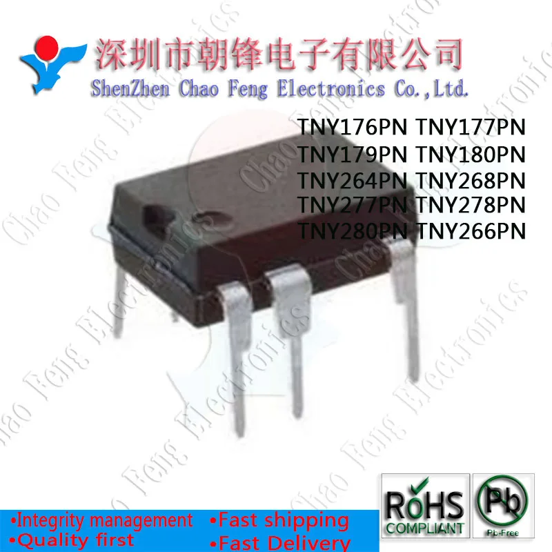 10PCS TNY176PN TNY177PN TNY179PN TNY180PN TNY264PN TNY268PN TNY277PN TNY278PN TNY280PN TNY266PN New Original
10PCS TNY176PN TNY177PN TNY179PN TNY180PN TNY264PN TNY268PN TNY277PN TNY278PN TNY280PN TNY266PN New Original