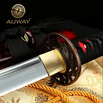 in Handmade Japanese Samurai Katana Sword 1045 Full tang Blade Sharp - Custom Real Espadas Katanas Battle Ready
in Handmade Japanese Samurai Katana Sword 1045 Full tang Blade Sharp - Custom Real Espadas Katanas Battle Ready