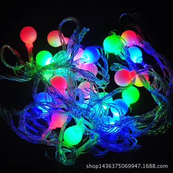 5m 28led string ball lights Wedding Window Decoration Christmas Lights 100-240V Outdoor Holiday Light New Year Decorat
5m 28led string ball lights Wedding Window Decoration Christmas Lights 100-240V Outdoor Holiday Light New Year Decorat