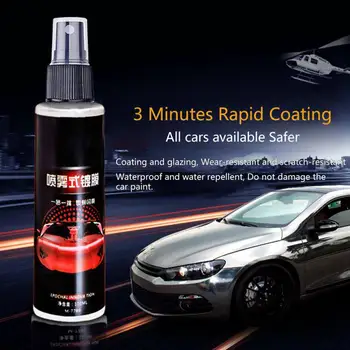 100ml Auto Anti-scratch Spray Type Crystal Plating Liquid Ceramic Coating Car Lacquer Paint Care Polished Glass Coat A
100ml Auto Anti-scratch Spray Type Crystal Plating Liquid Ceramic Coating Car Lacquer Paint Care Polished Glass Coat A
