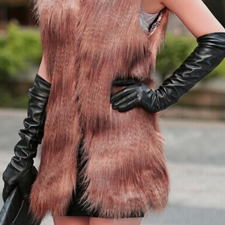2018 New Faux Long Leather Gloves Fashion Women Gloves Warm Outdoors Long Design Sexy Gloves Punk Style
2018 New Faux Long Leather Gloves Fashion Women Gloves Warm Outdoors Long Design Sexy Gloves Punk Style