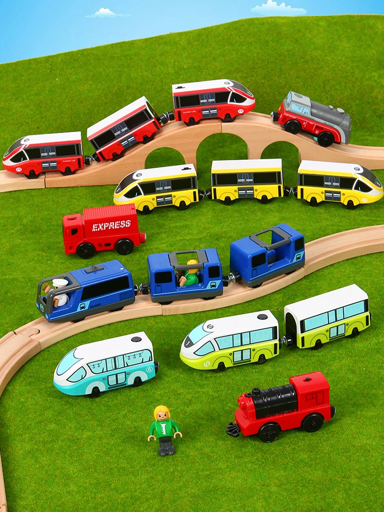 Kids Toy Wooden Train Track Electric Train Boy Simulation Model EMU High-speed Rail for Standard Wooden Train Track Set Railway
Kids Toy Wooden Train Track Electric Train Boy Simulation Model EMU High-speed Rail for Standard Wooden Train Track Set Railway