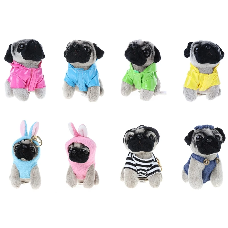 1Pc Funny Cute Raincoat Pugger Dog Dolls Puppy Dog Bag Pendant Keychain Kid Toy Gift-M15
1Pc Funny Cute Raincoat Pugger Dog Dolls Puppy Dog Bag Pendant Keychain Kid Toy Gift-M15