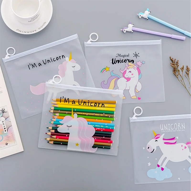 1 Pcs Hot Cute Unicorn Transparent PP Buckle Document Holder FOR A5 Office Folder Storage Package Paper File Folder
1 Pcs Hot Cute Unicorn Transparent PP Buckle Document Holder FOR A5 Office Folder Storage Package Paper File Folder