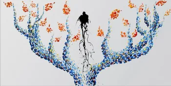 Hand painted Oil paintings abstract tree canvas art modern pure picture for living room decor beautiful artworks wall gift
Hand painted Oil paintings abstract tree canvas art modern pure picture for living room decor beautiful artworks wall gift