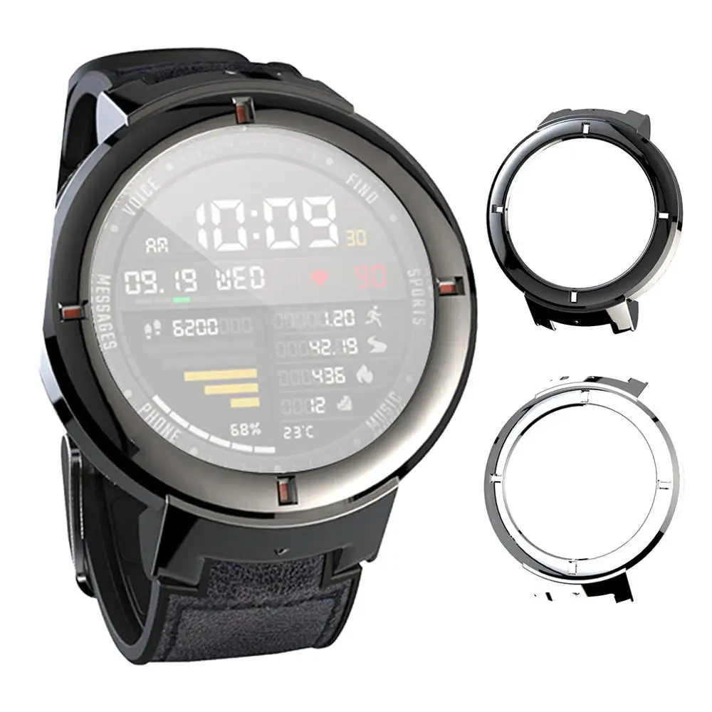 for Amazfit 3 Verge Ultra-Slim Electroplate Transparent Hard PC Protective Case Cover Smart watch Wearable accessories #713
for Amazfit 3 Verge Ultra-Slim Electroplate Transparent Hard PC Protective Case Cover Smart watch Wearable accessories #713