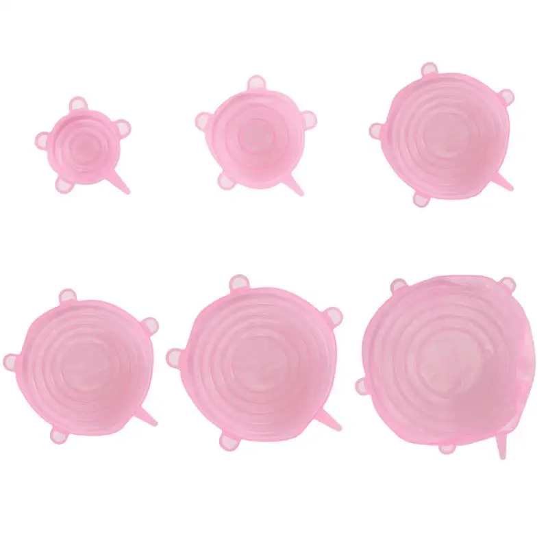 Silicone Stretch Lids Durable Reusable Airtight Food Wrap Covers Fits All Sizes and Shapes of Containers
Silicone Stretch Lids Durable Reusable Airtight Food Wrap Covers Fits All Sizes and Shapes of Containers