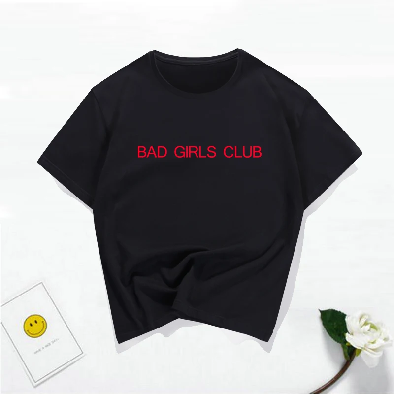 T Shirt women 2019 Printing BAD GIRLS CULB Women tshirt Cotton Casual Funny t shirt For Girl Top Tee Hipster Tumblr Drop Ship
T Shirt women 2019 Printing BAD GIRLS CULB Women tshirt Cotton Casual Funny t shirt For Girl Top Tee Hipster Tumblr Drop Ship