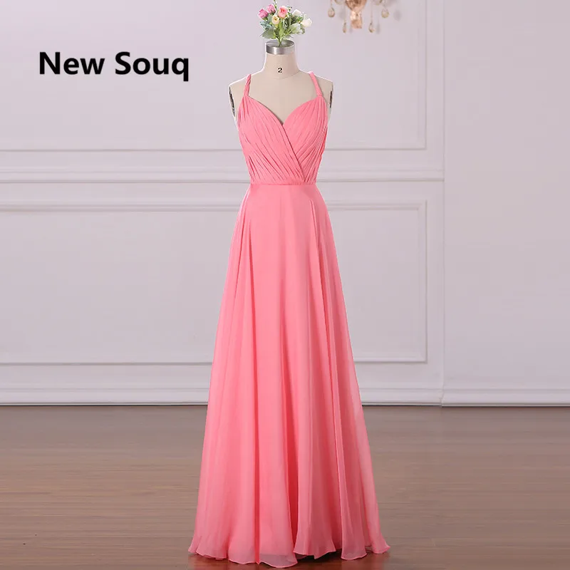 Blush Pink Summer Chiffon Bridesmaid Dresses Sexy Spaghetti Backless Wedding Guest Dress Cheap Long Wedding Prom Party Dress
Blush Pink Summer Chiffon Bridesmaid Dresses Sexy Spaghetti Backless Wedding Guest Dress Cheap Long Wedding Prom Party Dress