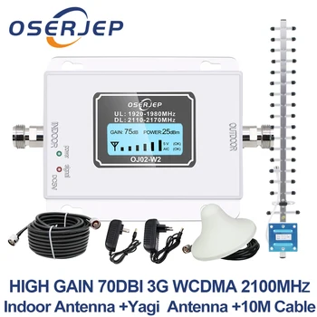 LCD display 3G 2100mhz WCDMA Repeater 3g cellular signal amplifier Amplifier + omnidirectional antenna
LCD display 3G 2100mhz WCDMA Repeater 3g cellular signal amplifier Amplifier + omnidirectional antenna