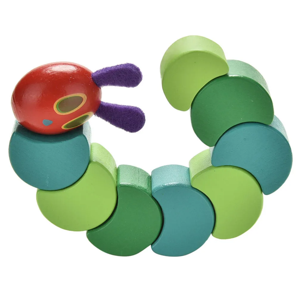 1PC Wooden Toys the Very Hungry Caterpillars Children Anime Toys Wooden Blocks Kids Fingers Flexible Block
1PC Wooden Toys the Very Hungry Caterpillars Children Anime Toys Wooden Blocks Kids Fingers Flexible Block