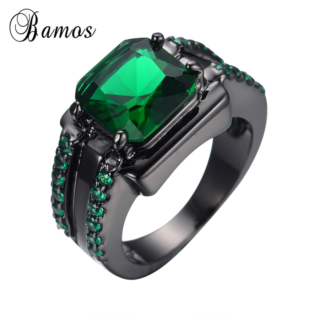 Bamos Male Green Oval Ring High Quality Fashion Black Gold Filled Jewelry Vintage Wedding Rings For Men 2017 New Year Gifts
Bamos Male Green Oval Ring High Quality Fashion Black Gold Filled Jewelry Vintage Wedding Rings For Men 2017 New Year Gifts