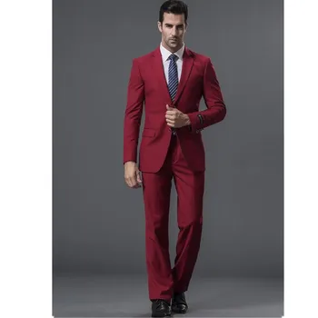 New men's suits Formal occasions men suit high quality wine red collar single-breasted wedding the groom suit (jacket +pants)
New men's suits Formal occasions men suit high quality wine red collar single-breasted wedding the groom suit (jacket +pants)