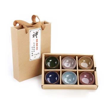 Gift Package 6pcs Ceramic China color tea cup set,Kung Fu Tea Set Crackle Glaze Travel Tea Bowl Chinese Teacup Sets
Gift Package 6pcs Ceramic China color tea cup set,Kung Fu Tea Set Crackle Glaze Travel Tea Bowl Chinese Teacup Sets