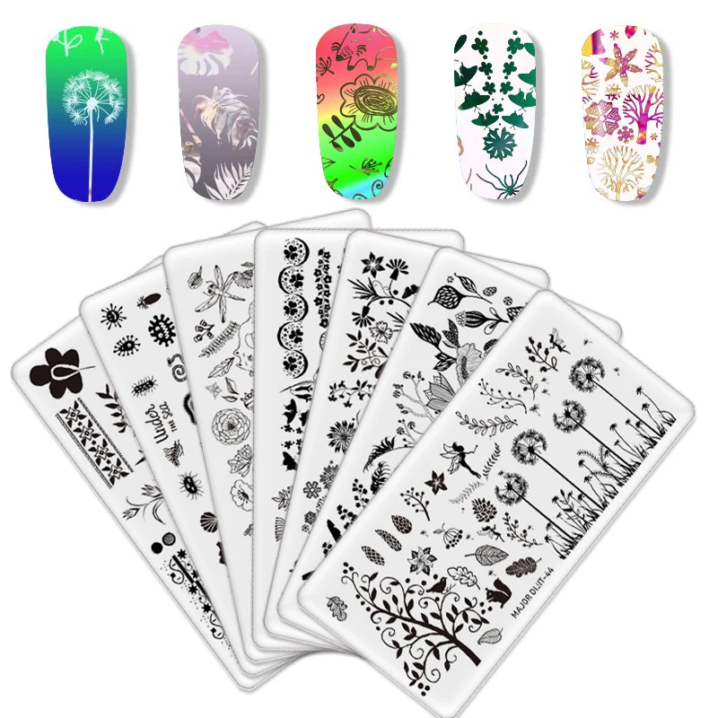 1PCS Nail Stamping Plates Template Spring Flowers Pattern Nail Art Stamp Stamping Image Plate Manicure Stencil Nails Tool
1PCS Nail Stamping Plates Template Spring Flowers Pattern Nail Art Stamp Stamping Image Plate Manicure Stencil Nails Tool